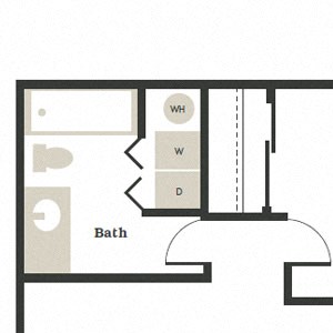 1 Bed/1 Bath